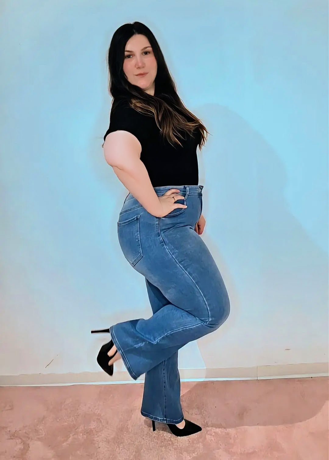 Jeans a zampa - Lunae Boutique