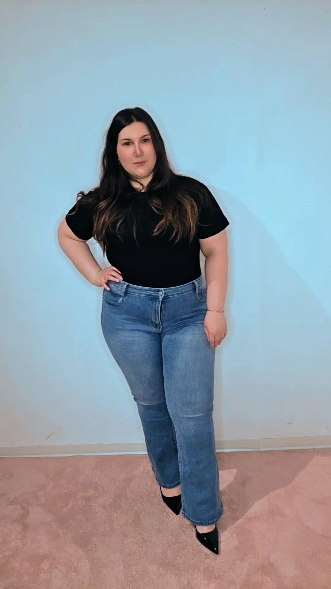 Jeans a zampa - Lunae Boutique