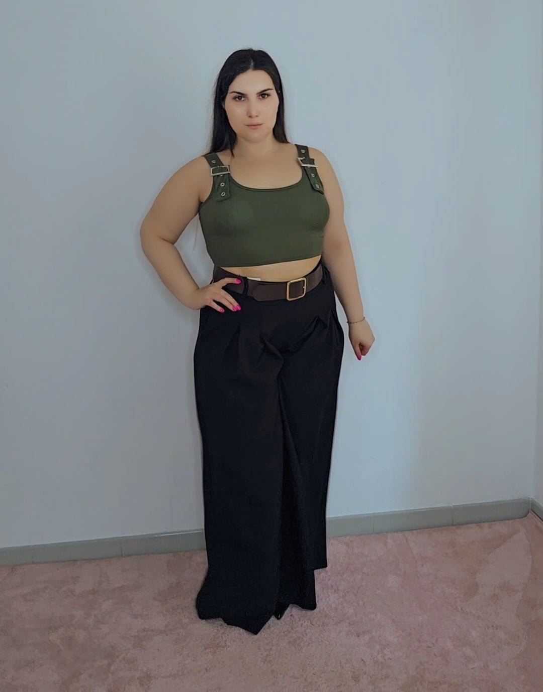 Pantaloni wide leg - Lunae Boutique