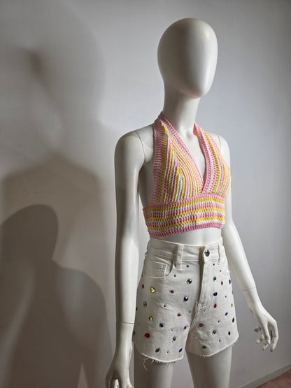 Top macramè - Lunae Boutique